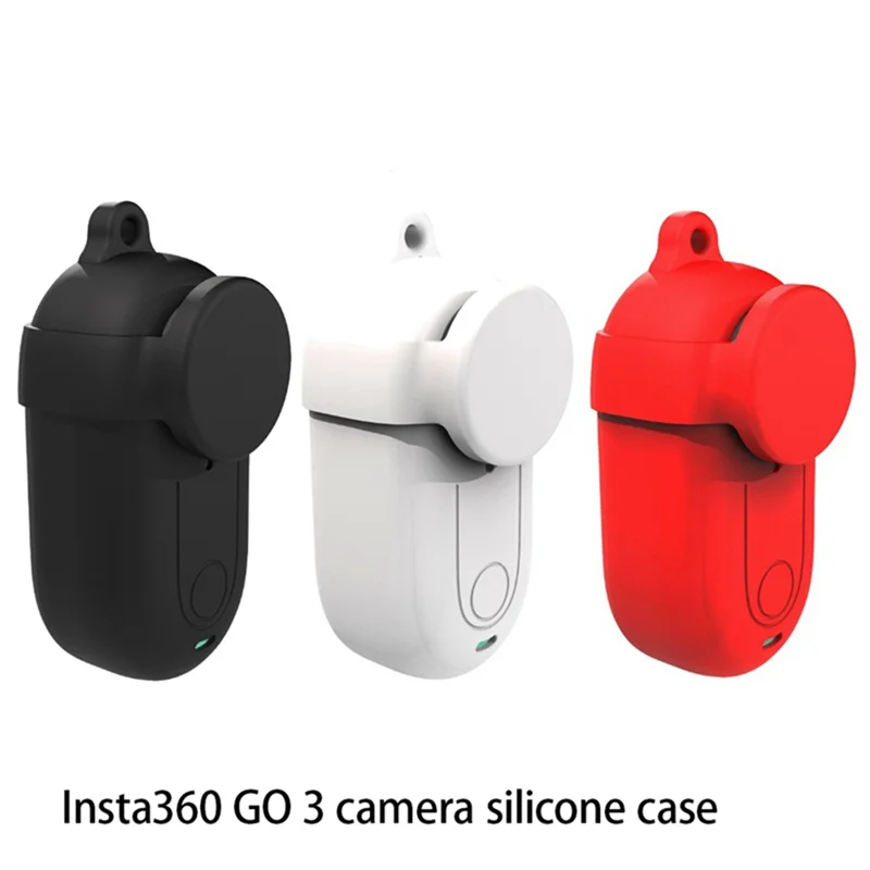 Per Insta360 Go 3 custodia in Silicone per fotocamera custodia protettiva per obiettivo fotocamera multifunzionale per pollice