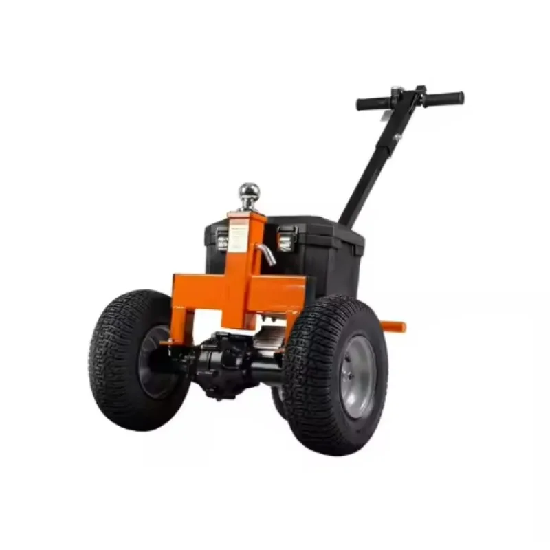 Electric Caravan Mover Dolly, 24V 800W Motorized Trailer Dolly, 2000kg Capacity Tow Dolly with 2in Ball Mount for RV Boat Yard