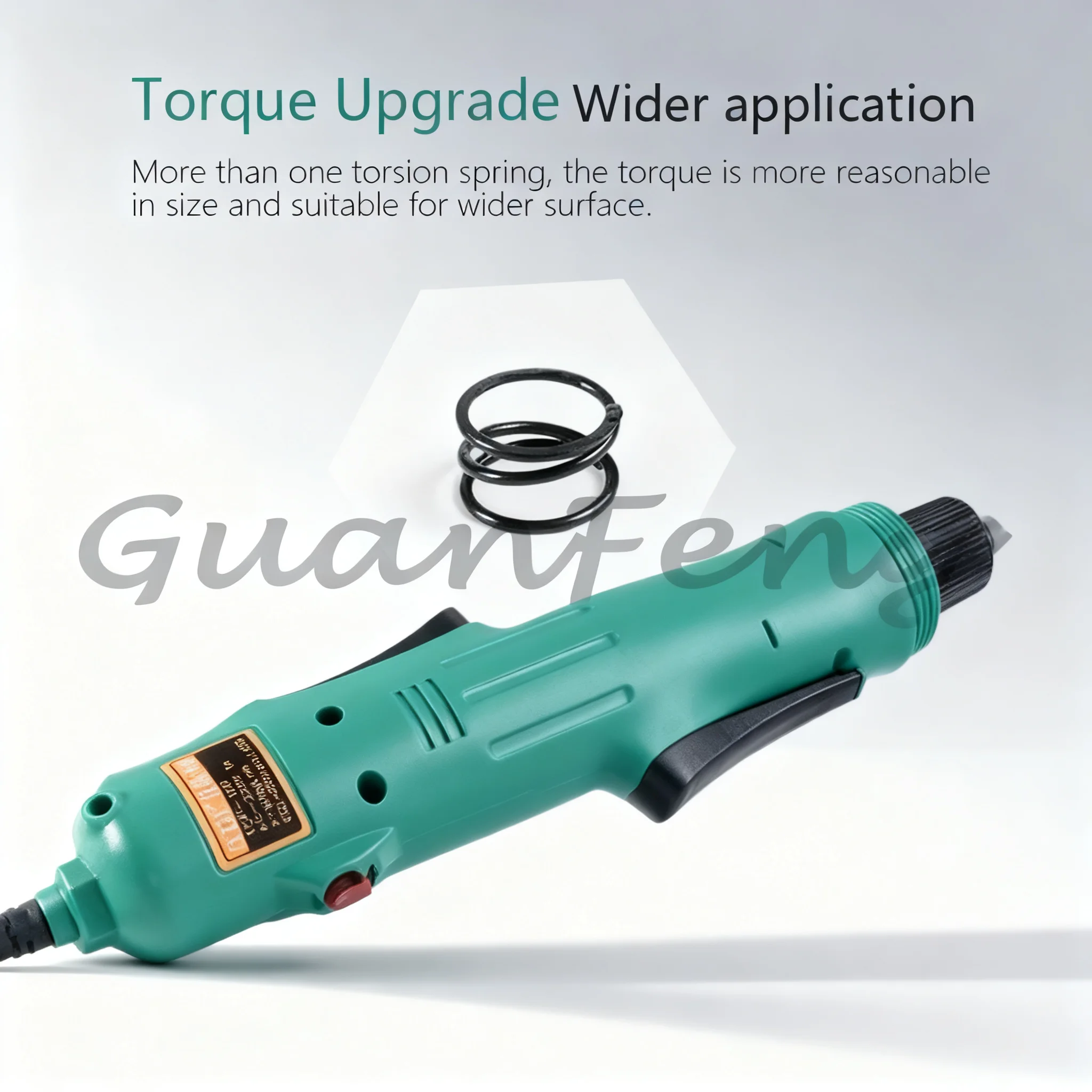 220V TGF-500 electric screwdriver, variable speed torque adjustment 6.35mm H6 tool holder