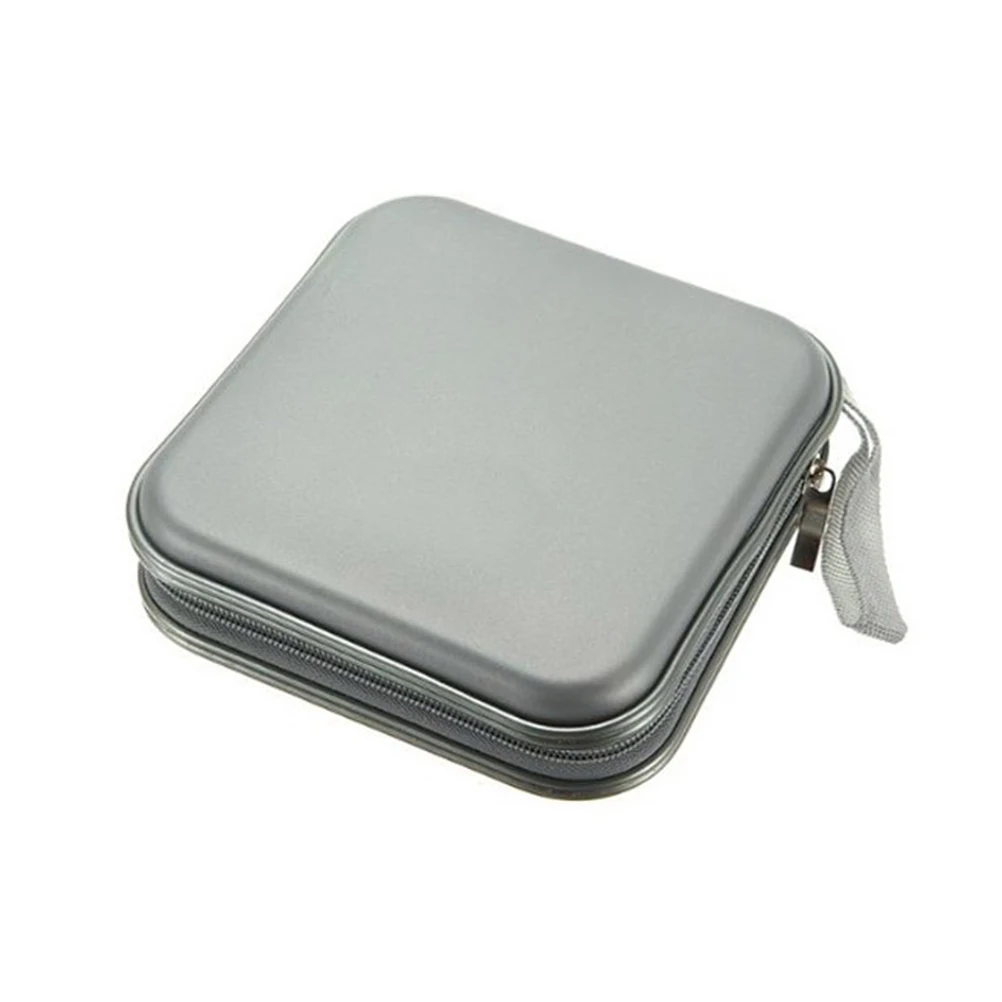 

CD Silver Dust-proof Scratch-resistant Plastic CD Storage Case 40 Cd Wallet for Cd Storage Case Plastic Discs
