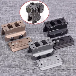 Tactical Metal T01 T02 Red Dot Sights Mount For Huting Scope Mount DD Riser Increased Mounting Base