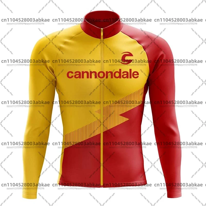 Cannondale Men's Long Sleeve Thin Cycling Jersey Spring and Autumn Anti-UV Mesh Mountain Bike Clothing - view 4