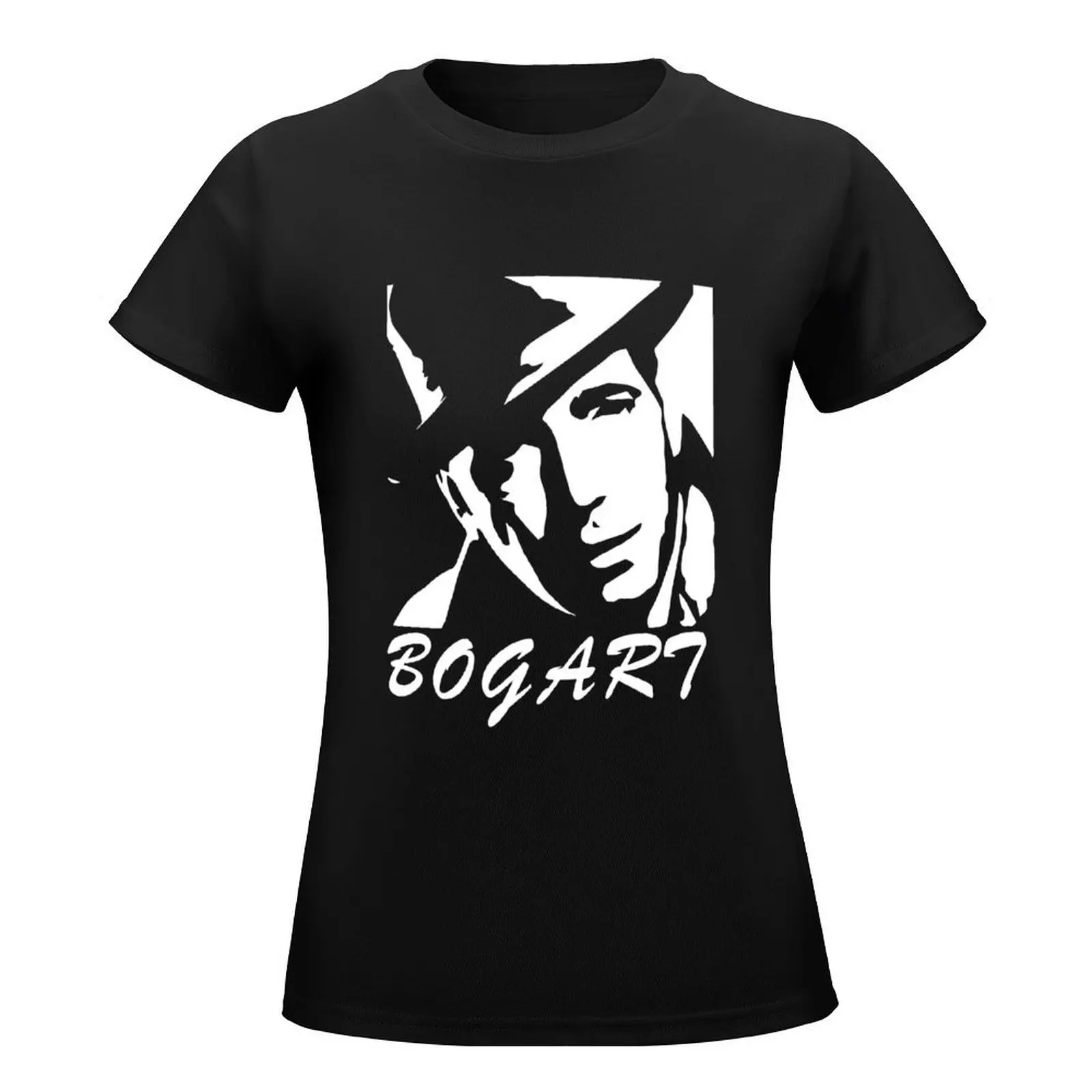 Beautiful Model Cool Humphrey Bogart Bogart T-Shirt cute tops shirts graphic tees hippie clothes oversized t shirts for Women