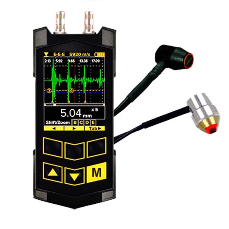 Norton High Precision Ultrasonic Thickness Gauge Digital Display High Precision Measuring Instrument Electronic Thickness Gauge