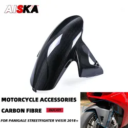 Front Rear Fender For DUCATI Panigale V4 V4R V4S V2 Streetfighter V4 V4S 2019-2024 Motorcycle Carbon Fiber Splash Wheel Mudguard