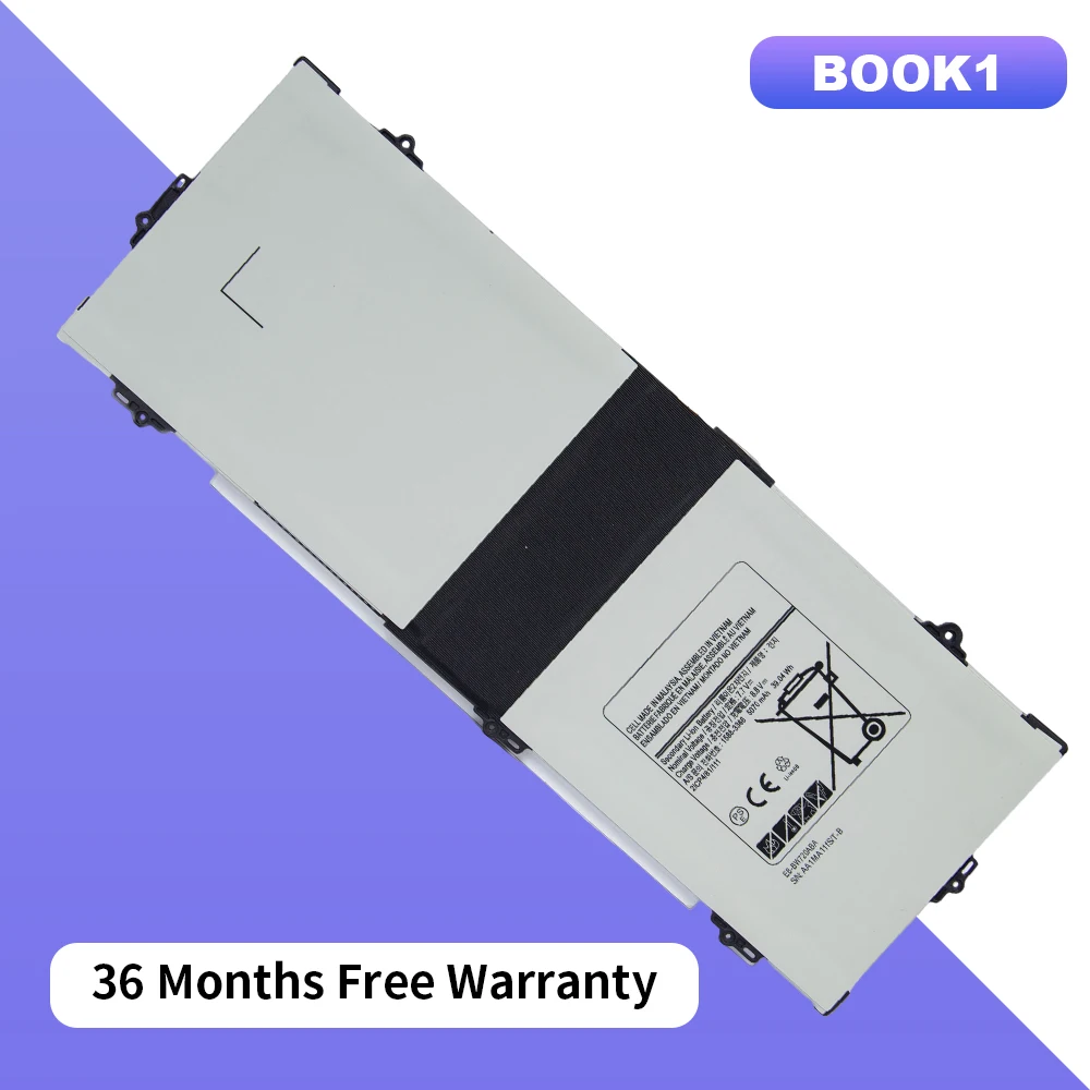 

EB-BW720ABA Аккумулятор для ноутбука Samsung AA-PBMN2HO 2ICP4/81/111 XE520QAB Galaxy Book 12 SM-W720 36 месяцев Бесплатная гарантия