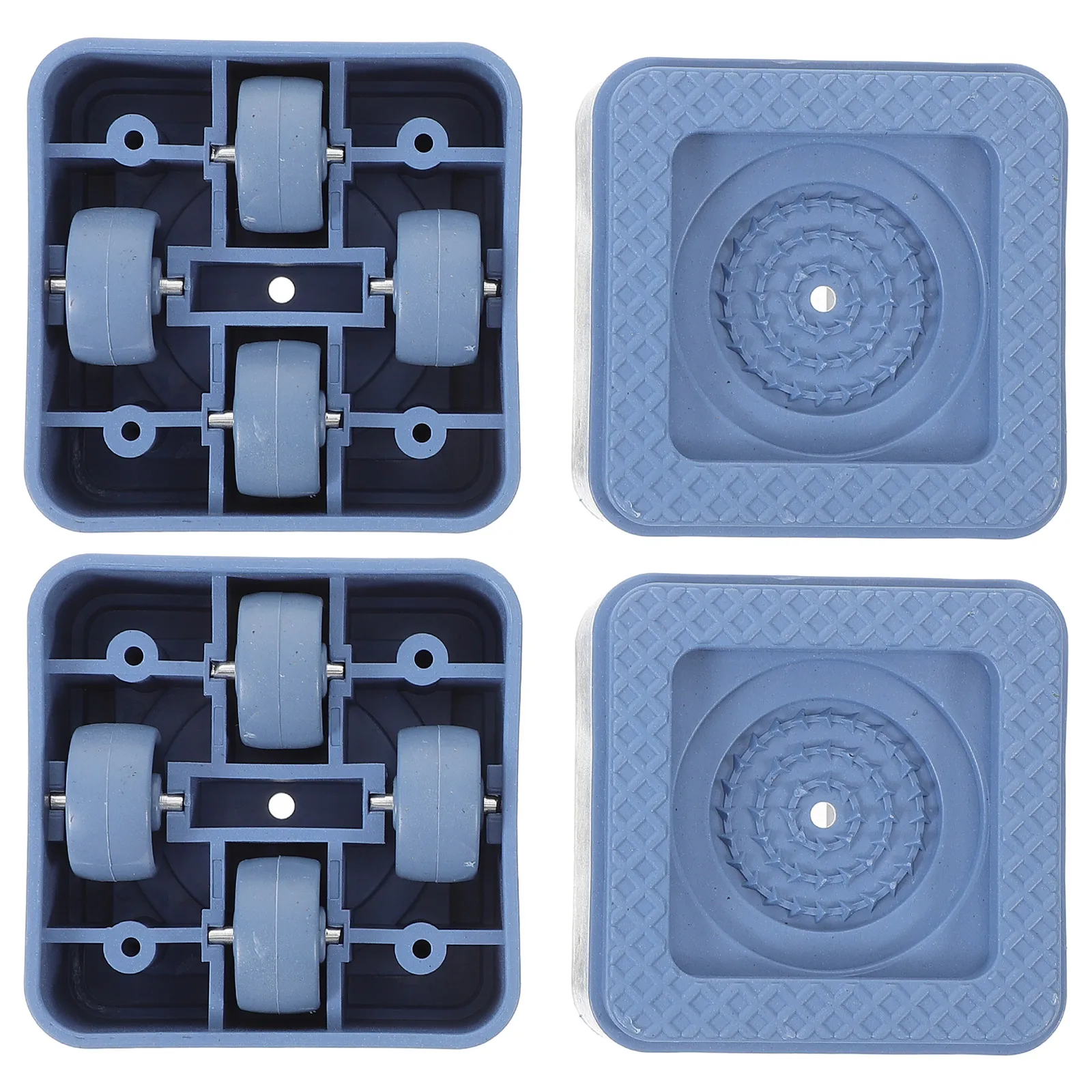 

4 Pcs Washer Stabilizer Pads Anti Vibration Slip Feet Shock Absorption Noise Reduction Reliable Material Drainage Space