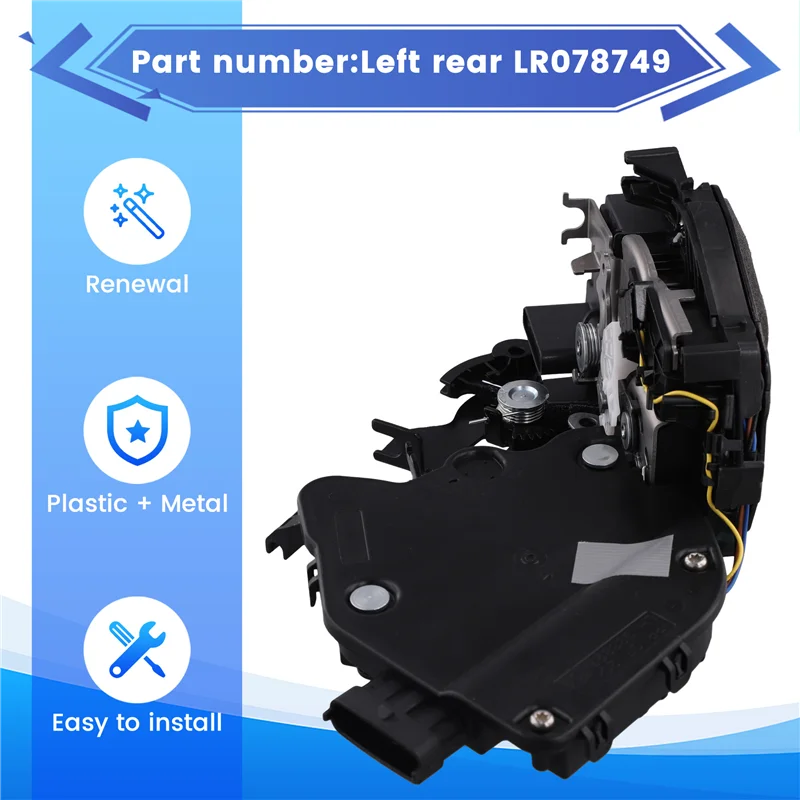 랜드로버 레인지로버 스포츠 L405 L494 2014-2022 C2D32257 리어 도어 래치 포랜드 레인지로버 2014 스포츠 2014 좌측 LR078749 (A80X)