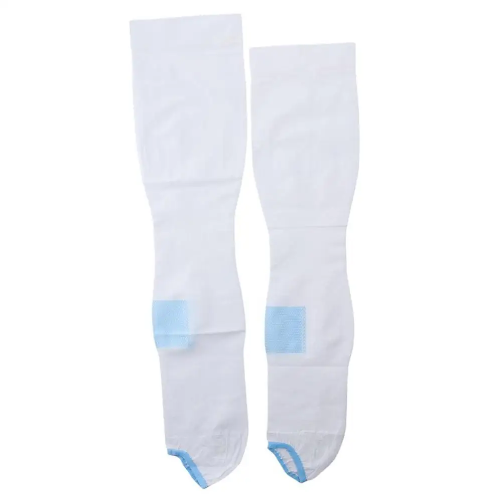 1Pair Full Leg Thigh High Compression Stockings Open Toe Nursing Socks Elastic socks Women