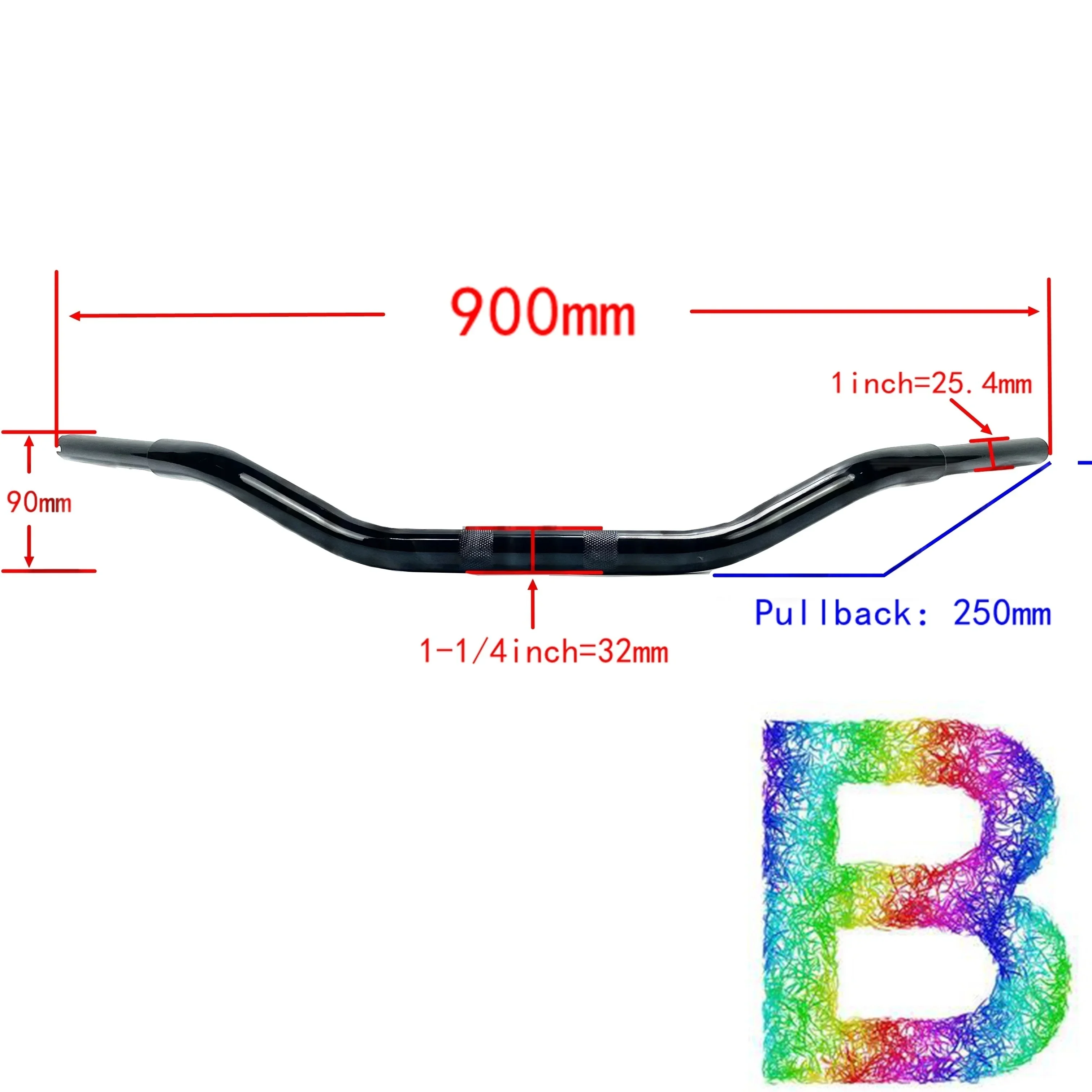 Motorcycle 1.25\'\' Gullwing Handlebar For Harley Road King LOW Rider Fat boy street bob Breakout Sportster XL883 VRod Accessories