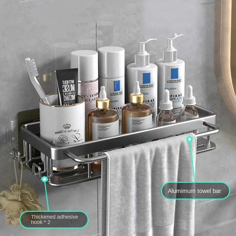 WHYY Adhesive No Drill Corner Shelf Organizer Storage Sheves Rack Bathroom Shower for Wall Shelf Shampoo Holder Bath Accessories