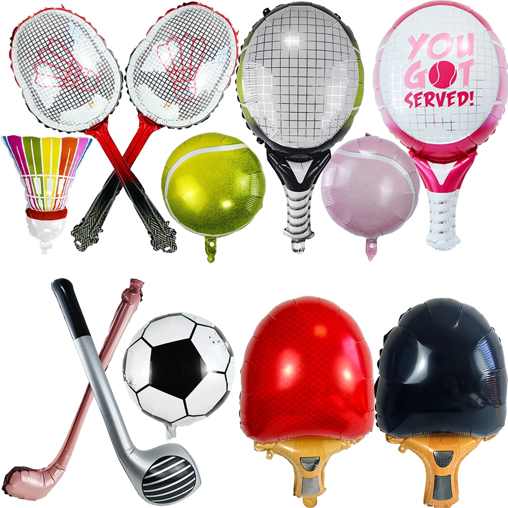 Badminton House - Globos Deportivos Decorativos de Golf, Bádminton,