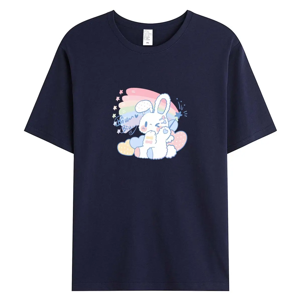 Women T Shirt Woman Short Sleeve Tees Fashion Cartoon Graphic T-shirt Women's Top Summer Female Clothing 100% Cotton Tshirt