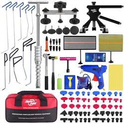 PDR Tool Professional Paintless Dent Repair Tools Dent Repair Kit Car Dent Puller with Glue Auto Dent Removal Kits