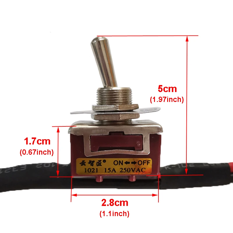 Großen Strom Hohe Last Schalter XT60 XT90 T-Plug Power AUF-OFF Toggle 14AWG für eBike RC Flugzeug ESC Motor Anschluss Adapter