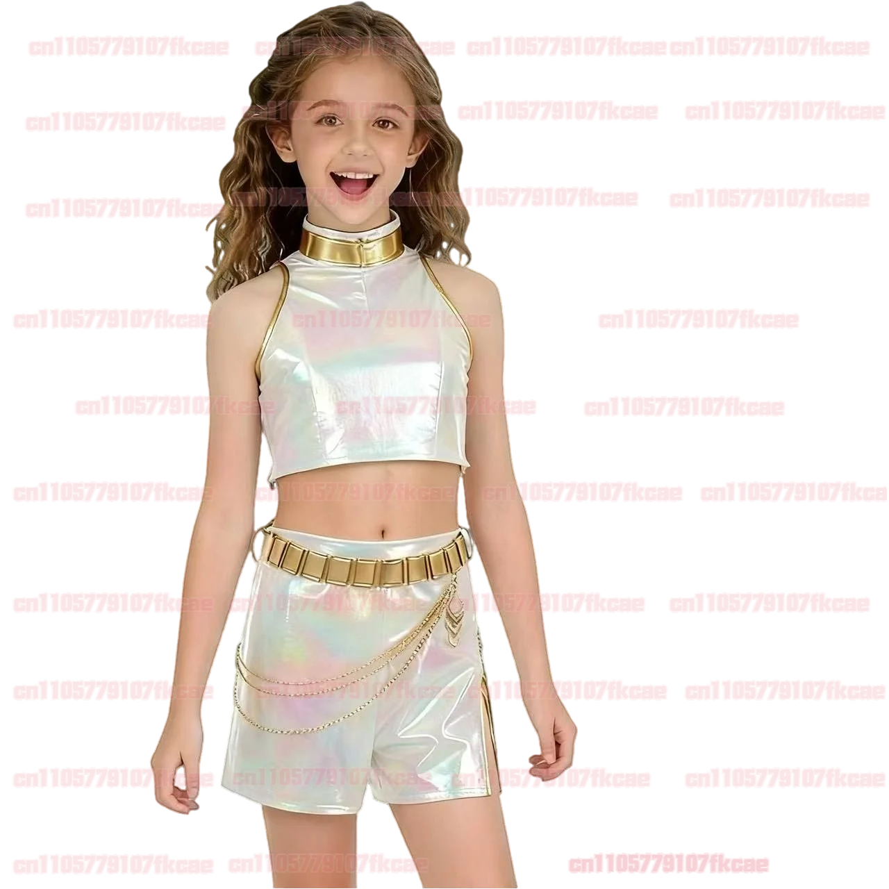 Mira Zoey cosplay niños K-POP grupo de niñas Rumi blanco colorido disfraz de canciones conjunto completo de cosplay disfraces de fiesta de Halloween