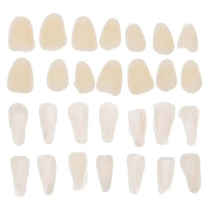 

150Pcs Oral Teeth Veneers Repair Dental Anterior Teeth Material Dental Veneer Dental Slices Tooth Repair Kit Anterior Teeth