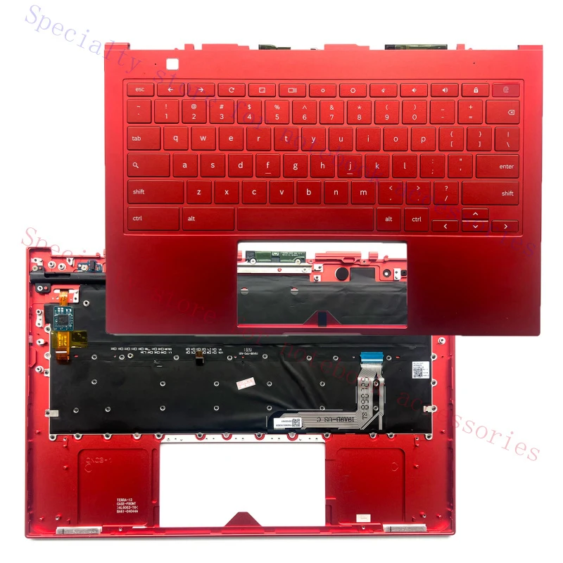 

A+ New For Samsung XE930QCA Keyboard Palmrest Touchpad Assembly BA98-02051A