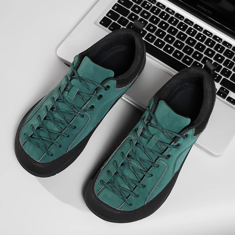 Hiking Zero Drop Running Shoes Outdoor Wide Toe Non-Slip Sneakers 2026 New Men's Wide Width Shoes Minimalist Barefoot Sneakers
