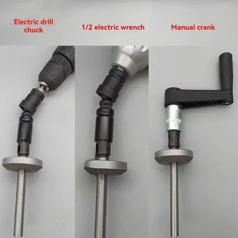 مسطرة زاوية صمام عجلة الرياح والنار الجديدة، مقياس توصيل من الفولاذ المقاوم للصدأ، أداة عجلة طحن ماسية خاصة للحفر الكهربائي