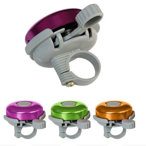 Timbre de bicicleta de 2,2 cm de diámetro, bocina de bicicleta de montaña y carretera, alarma de sonido, advertencia de seguridad, anillo para manillar de ciclismo, accesorios para timbre de bicicleta