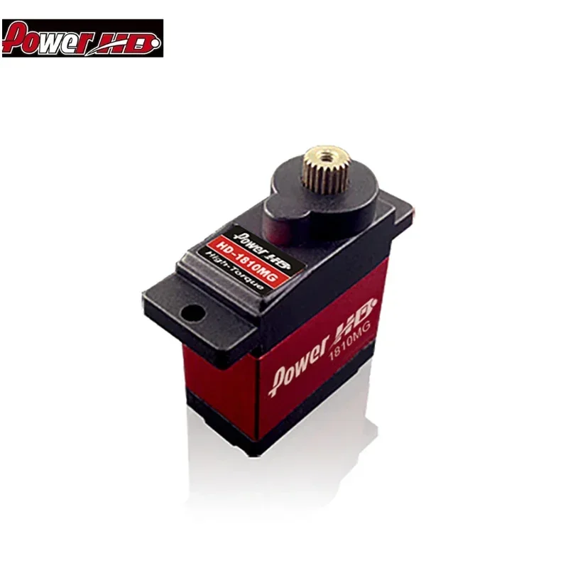 Power HD Micro Digital Servo 3.9kg/15.8g CAPOCUB HD-1810MG with Aluminum Case D-04HV Replace for Flybarless 450 Helicopter