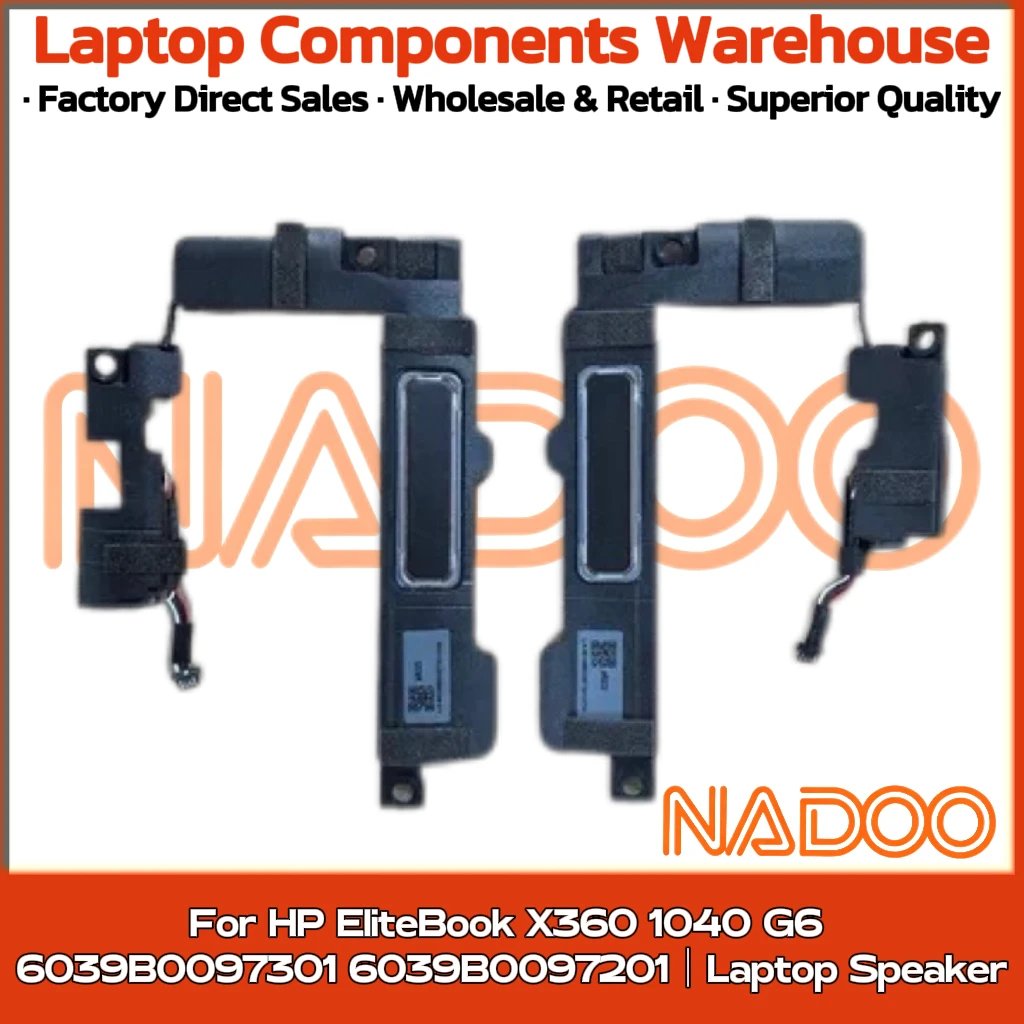 

New Original Laptop Notebook Audio Speaker For HP EliteBook X360 1040 G6 built-in speaker horn audio 6039B0097301 6039B0097201