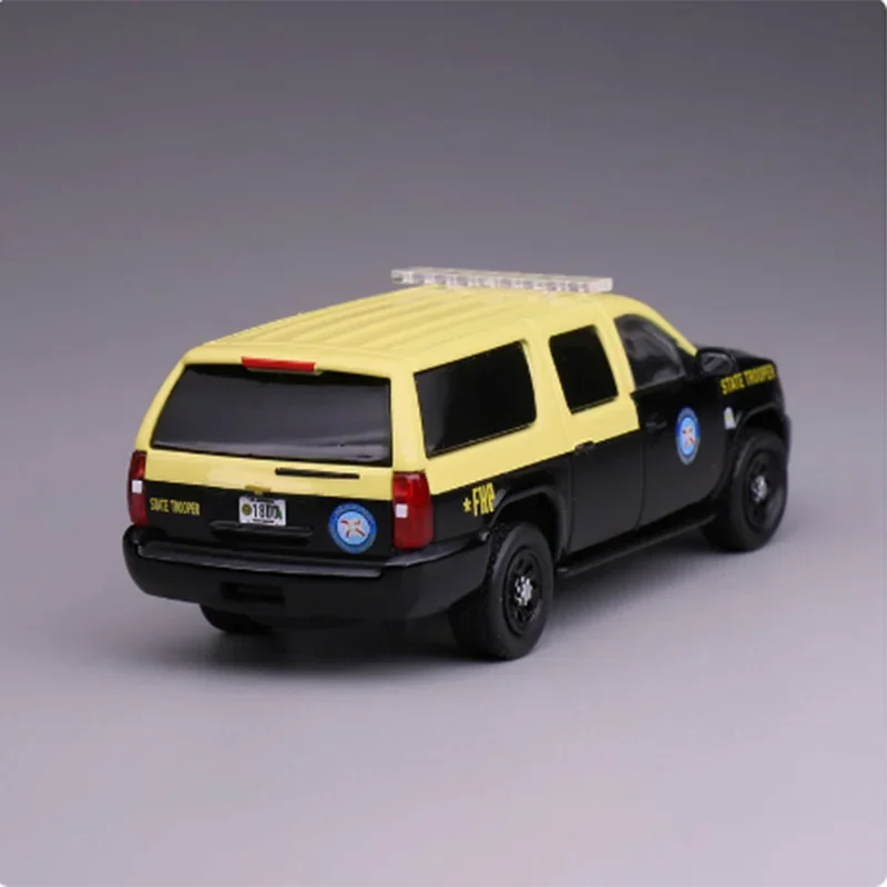 Model odlewany 596, skala 1:64, Tahoe LASD & SUBURBAN Florida FHP Off Road Police, model ze stopu metalu, dekoracja pojazdu kolekcjonerskiego