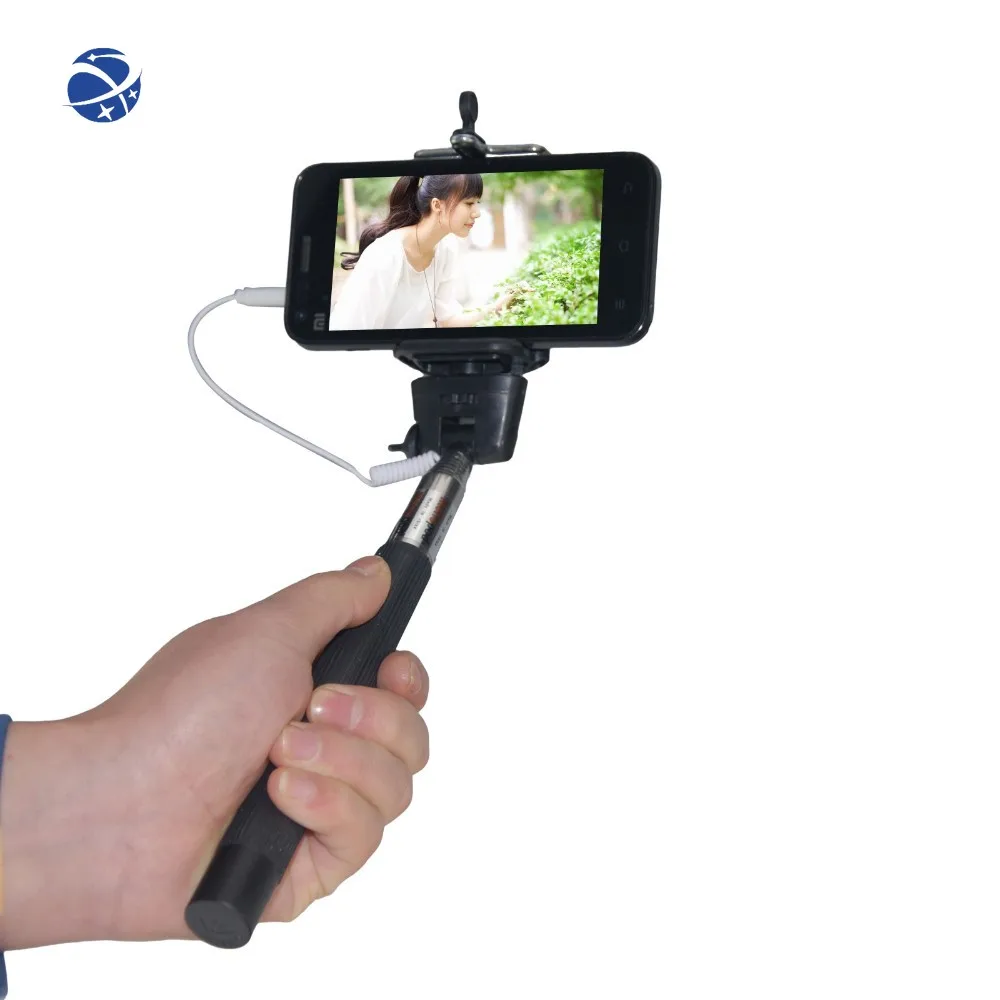 New Arrival Shenzhen Selfie Stick Extension Z07-5 Plus Wired Audio Cable Take Pole Colorful Monopod for Smart Phone Android IOS