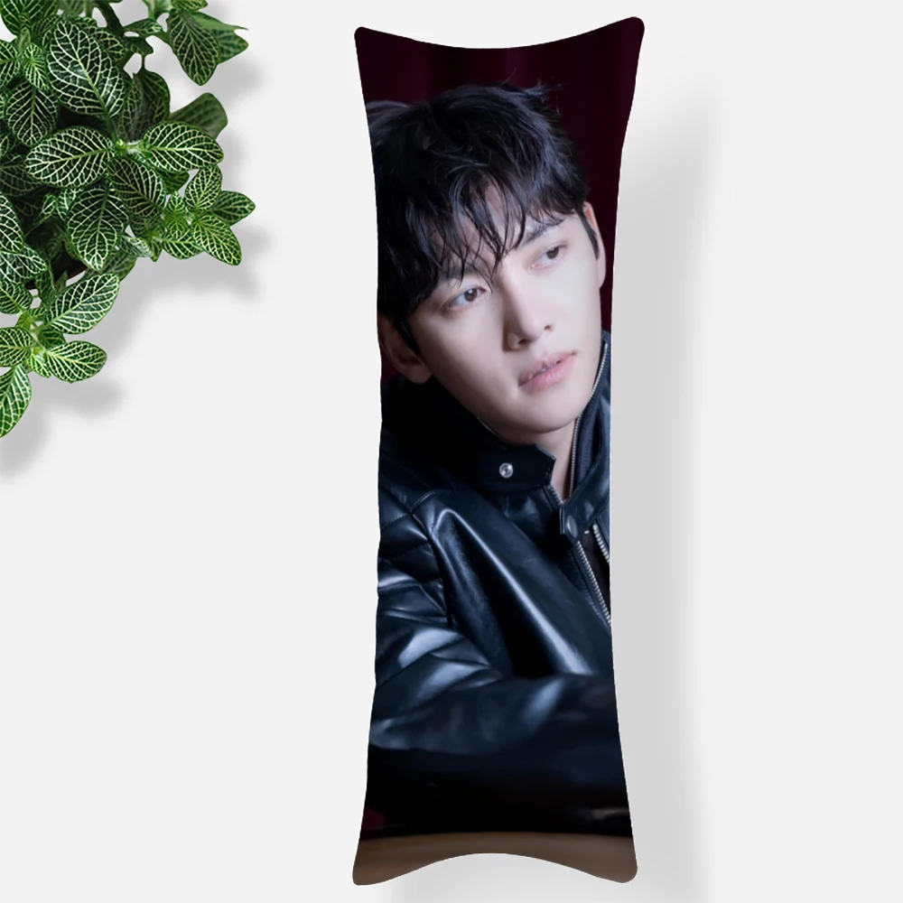 Ji Chang Wook Pillowcase Printed Satin Fabric Pillow Cover Rectangular Zipper Kawaii Body Cover Dropshipping 1.11