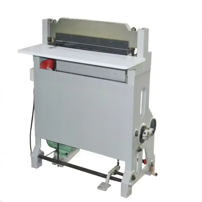 for Semi-automatic Notebook Punching Machine Paper Binder Double-line O Hole Puncher for Office School Supplies