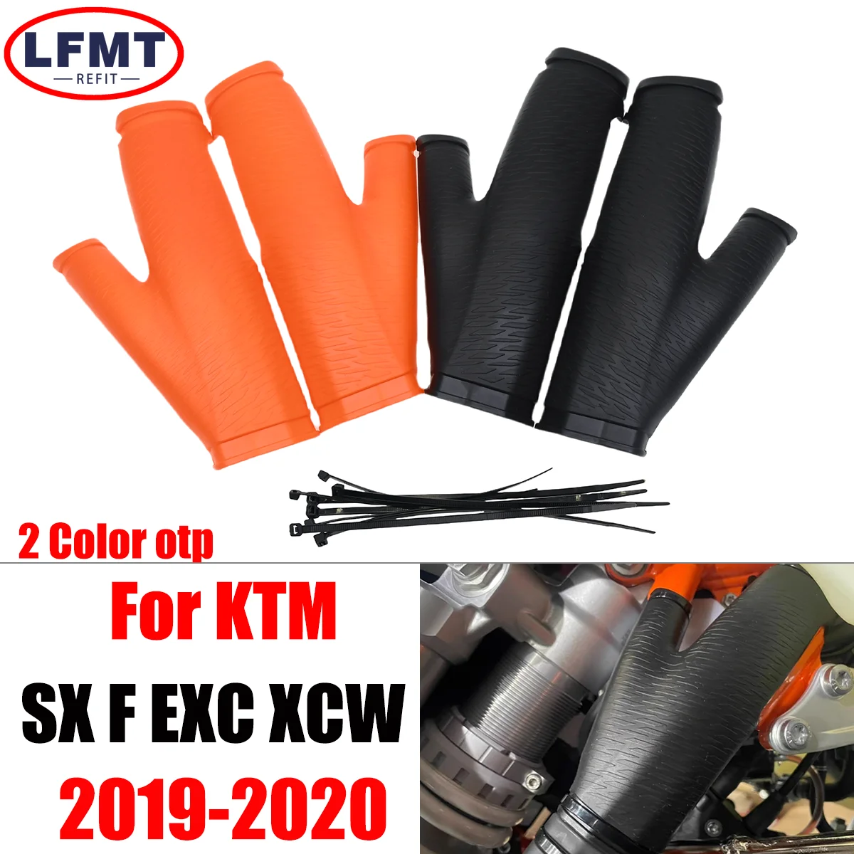 

For KTM XC-W XCF-W SX SX-F EXC EXC-F XC XC-F 125-500 CC Enduro Dirt Pit Bike 2019-2022 Motorcycle Frame Cover Guards Protector