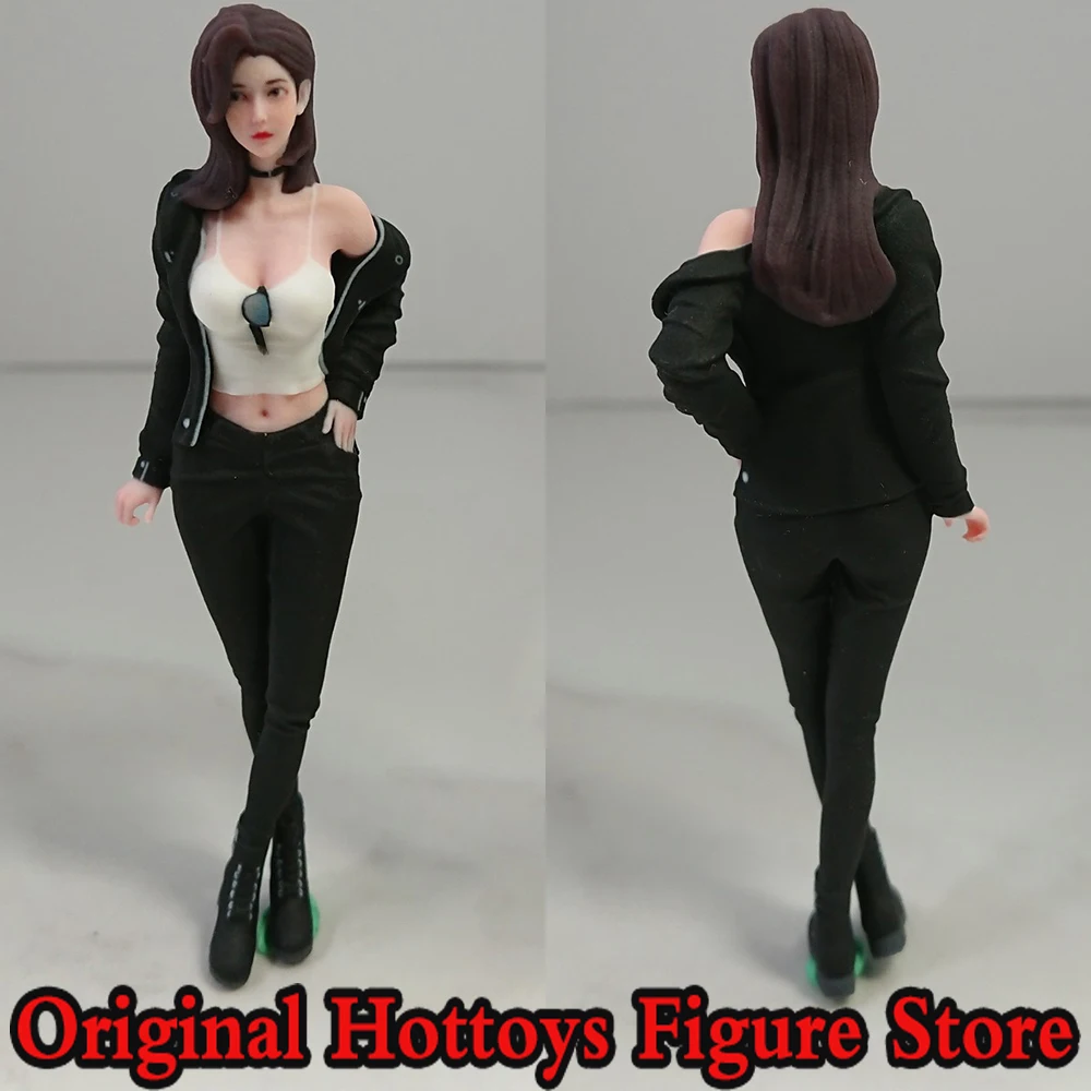 

В наличии: Коллекционная фигурка женщины-солдата на мотоцикле, масштаб 1:18, реалистичная мини-статуэтка, полный комплект, около 9,5 см, фигурка-кукла, подарки