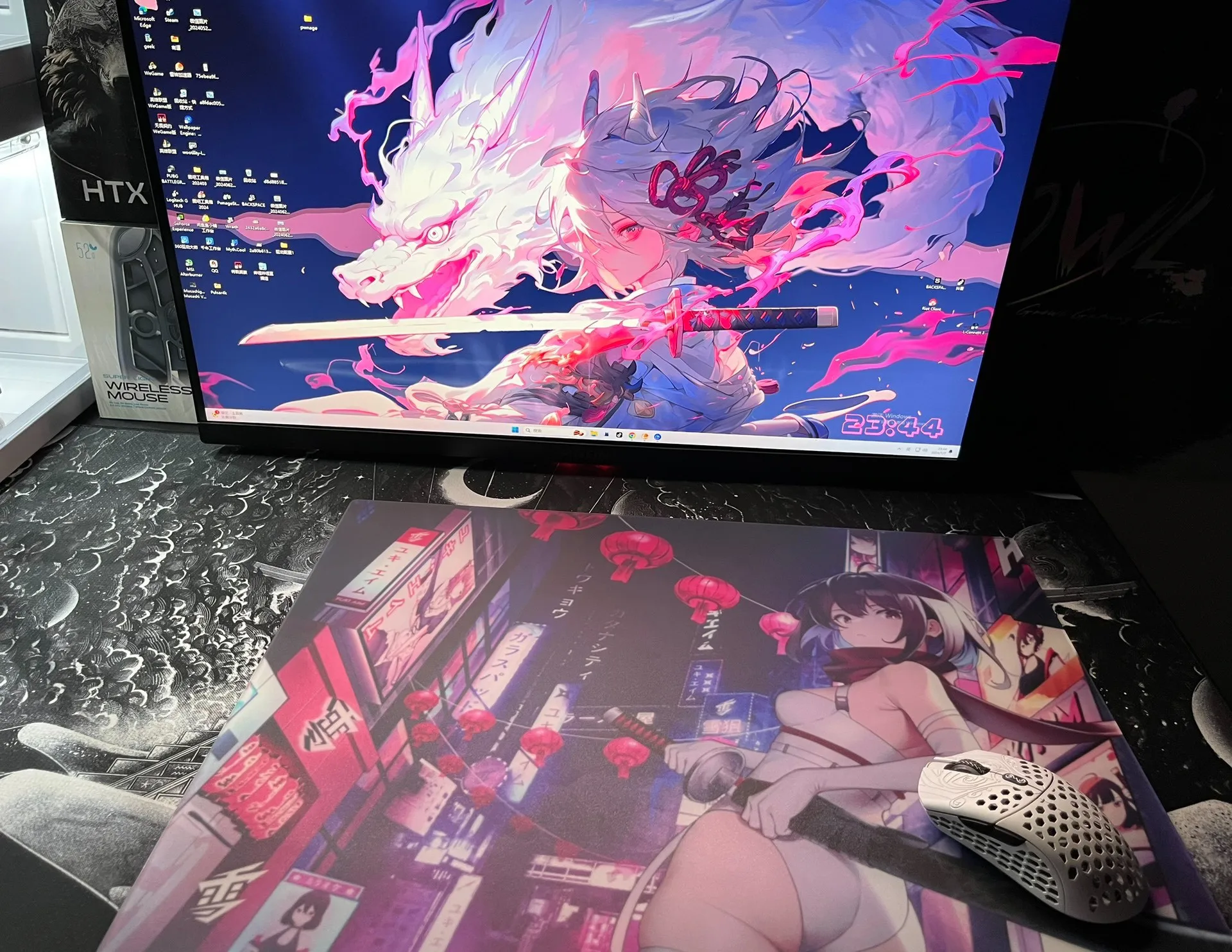 PAN Esports Yukiaim FPS Smooth and Speed Mouse Pad Coating and Full Coverage Primer For CSGO VALORANT APEX PC Accessories Gifts