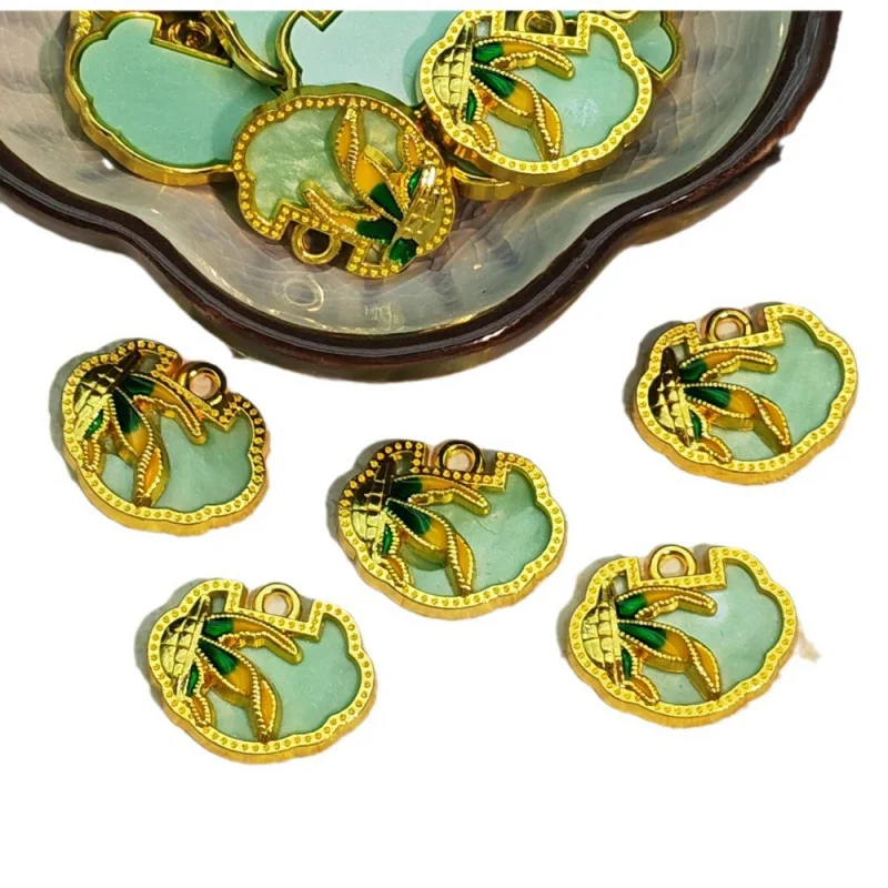 20pc set Bamboo Qipao Pendant Ruyi Longevity Lock Happiness on Eyebrows Ancient StylediyBracelet Necklace