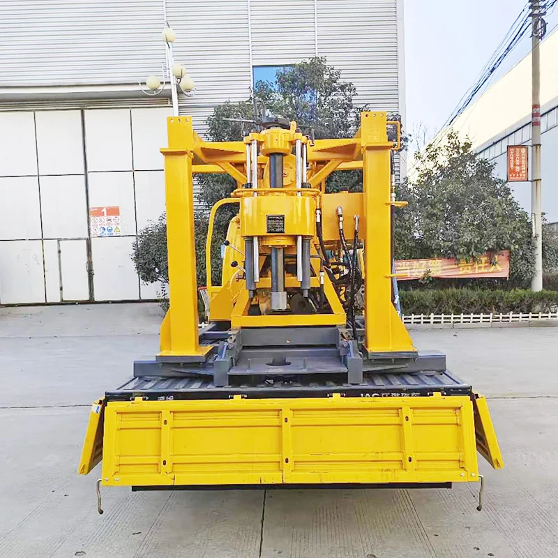 Car-Mounted 180M Concrete Core Borehole Drill Machine Rig Borehole Water Well Drilling Rig Machine Core Driling Machine