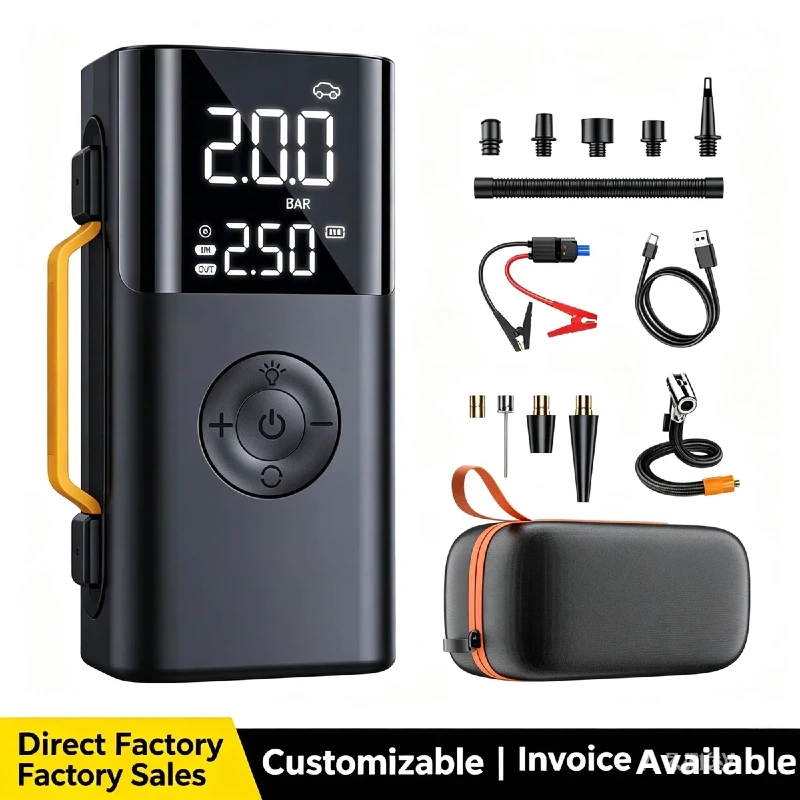 120W Fast Charging Portable Power Station 30000mAh /60000mAh LED Emergency Power Bank for Camping Home Mobile Phone