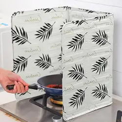 Kitchen Oil proof baffle Cooking Frying Oil Splash Screen Cover Shield Guard Aluminium Foil Scald Proof Board Plate