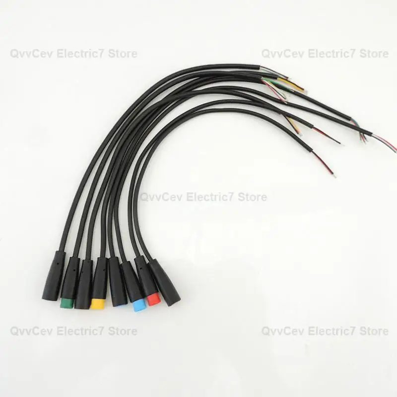 1 Paar Vrouwelijke Mannelijke Stekker 2 3 4 5 6-Pins Elektrische Voegplug Waterdicht Voor Ebike Display M8 Kabel Optionele Connector W28