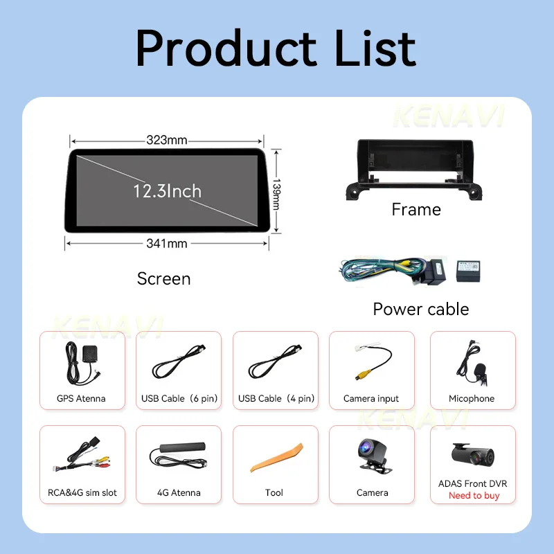 12.3 inch Android For Peugeot 4008 5008 3008 2016-2022 Car Radio Multimedia Player GPS Navigation 2 Din No DVD Carplay Head Unit