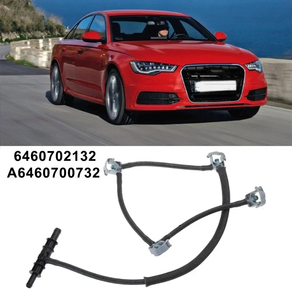 

1pcs Black Plastic OEM Part Number A6460702132 Fuel Return Overflow Hose Line Pipe For Mercedes For Benz W204 S204