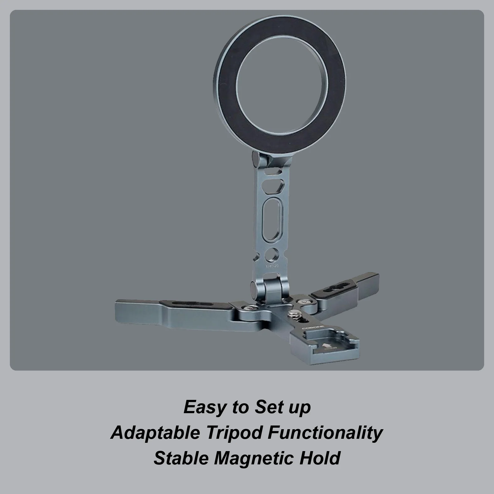 

Magnet Phone Tripod Holder Foldable Cell Phone Holder For Desk Camera Bracket Cellphone Accessories For Recording Filming