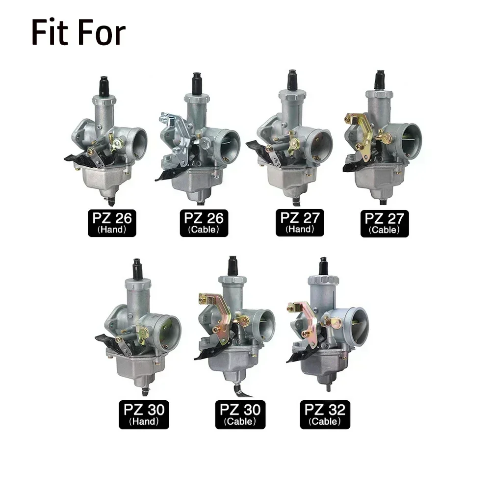 Clear Carburetor POWER JET FUEL TANK Carb Float Bowl Comp Chamber Transparent Oil Cup For PZ26 PZ27 PZ30 PZ32 Carb image 6
