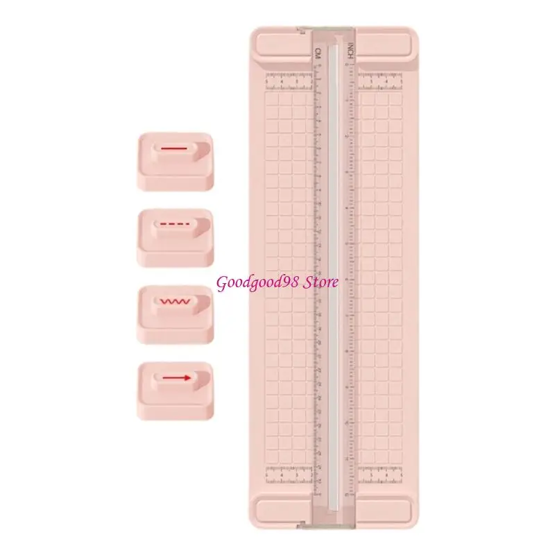 

4 in 1 Paper Trimmer Manual Paper Cutting Machine Two-Way Paper Cutter Office Supplies for Cutting Paper