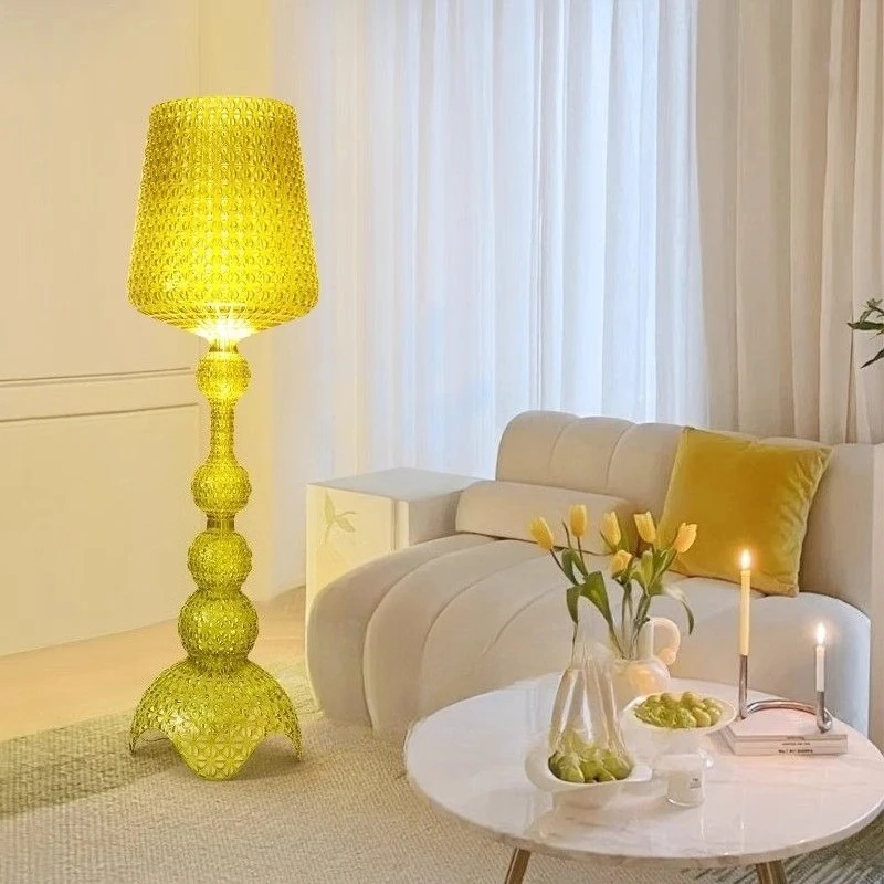 Lampada da terra cava dall'Italia, soggiorno di fascia alta, design della camera da letto, lampada da scrivania atmosferica