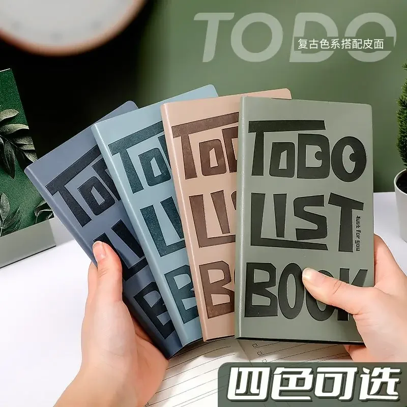 ToDoList Daily Planner High-value Ins Style Self-discipline Check-in Book Portable Time Management Daily Notepad