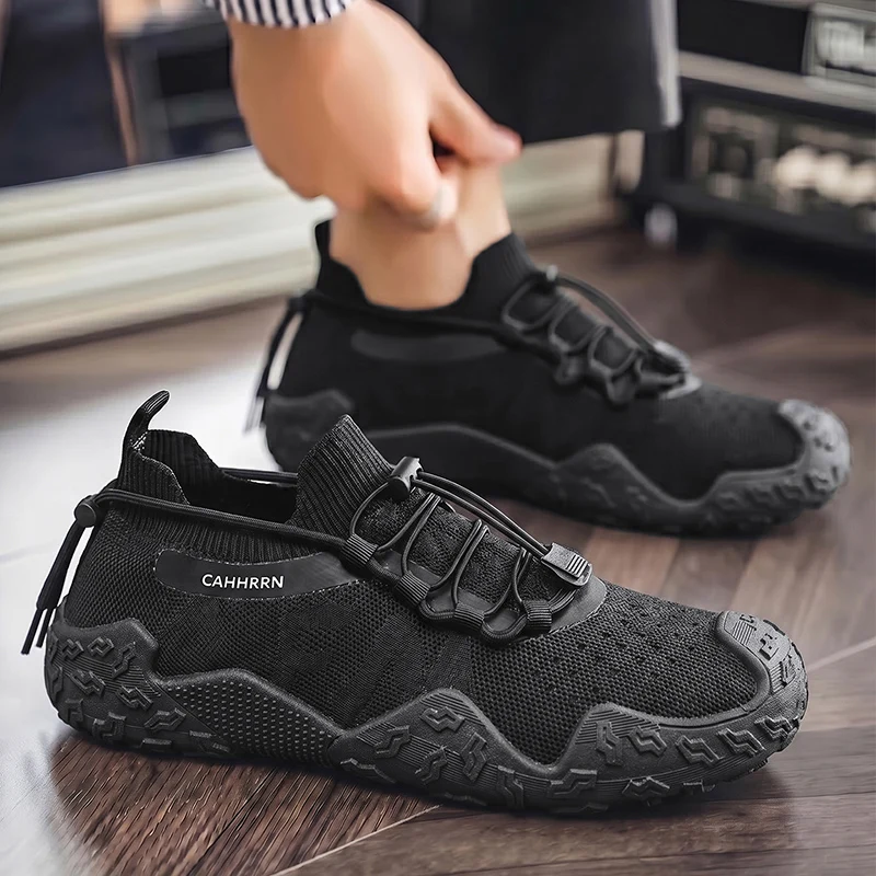 

Gym Training Men Mesh Casual Sneakers Efficient Perspiration Discharge Breathable Mesh Upper Workout Shoes
