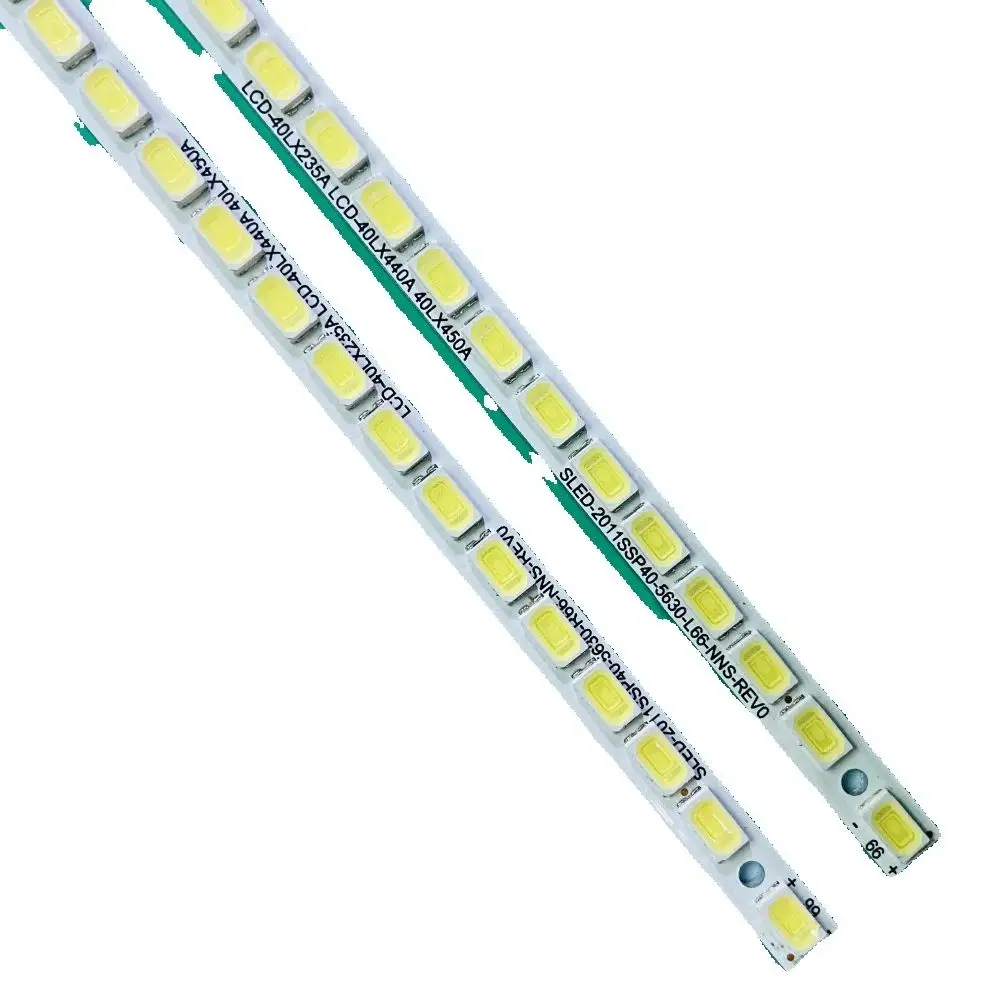 2PCS x LED Backlight Strip for TV 40INCH LCD-40DS30A 40LX235A 40LX260A GK0362ZA 2011SSP40 5630 66LED
