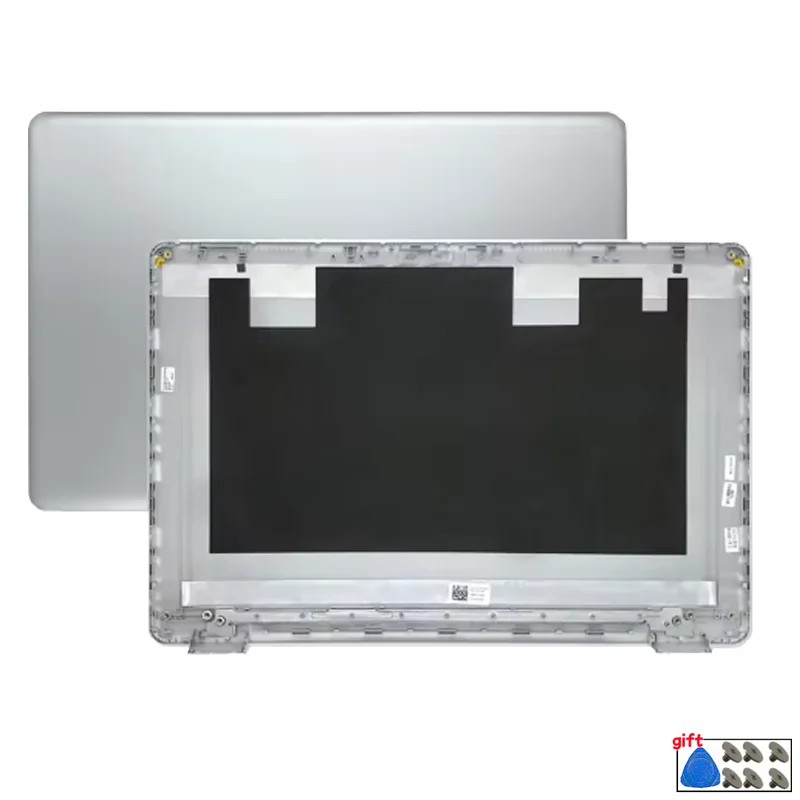 New For Inspiron 15 5000 5584 P85F Laptop LCD Back Cover Front Bezel Hinge Rear Lid Top Case Silver Computer Replacement Parts