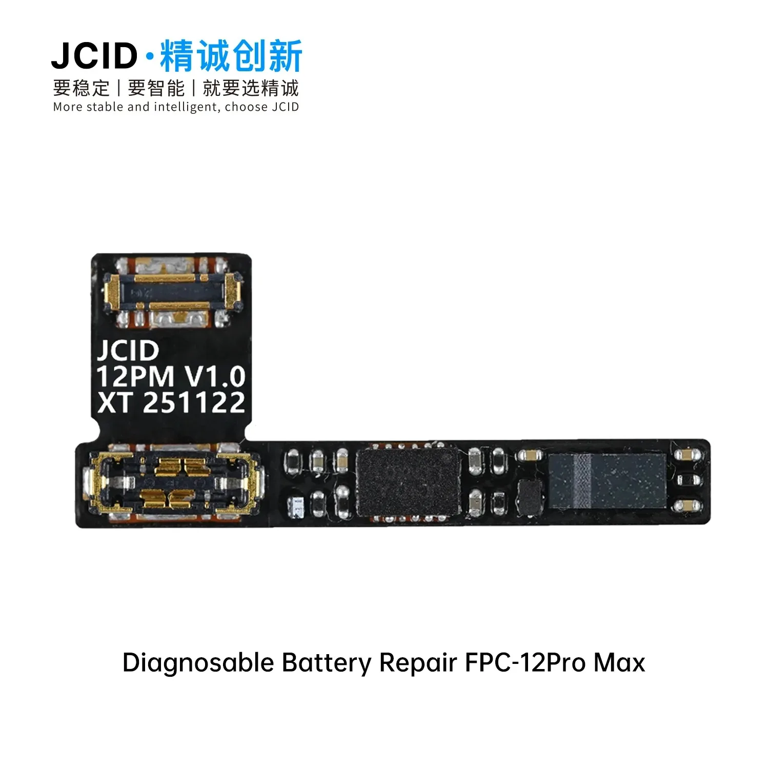 JCID JC Diagnosefähiges Batterie-Reparatur-FPC-Flexkabel für iP 12-15 Pro Max Serien-Batterien, die keine Diagnose-Tools ausführen können, Set – Detail 3